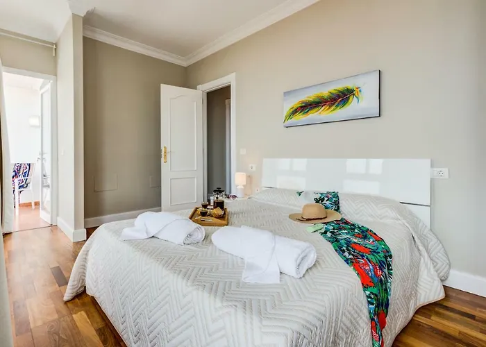 Luxury White With Sea View, Heated Pool Willa Costa Adeje (Tenerife)