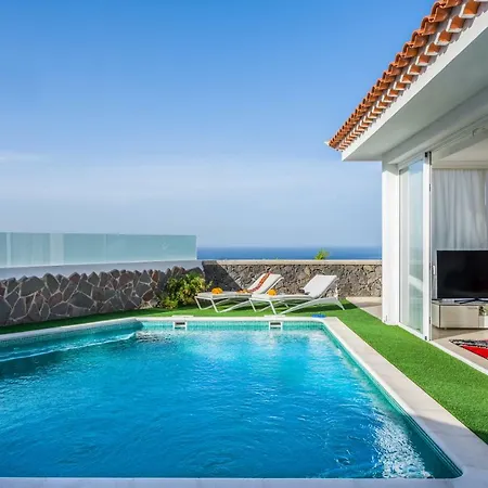 Luxury White With Sea View, Heated Pool * Costa Adeje