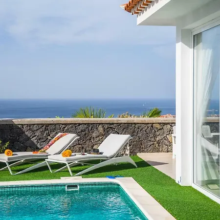 Villa Luxury White With Sea View, Heated Pool